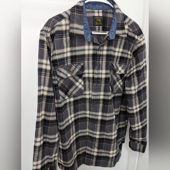 Jachs heavy flannel long sleeve shirt - Picture 2 of 4